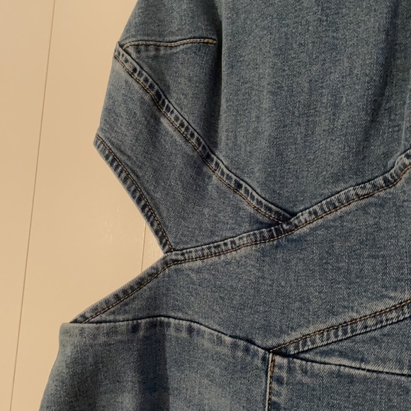 Amuse Society Denim Romper - Picture 5 of 8